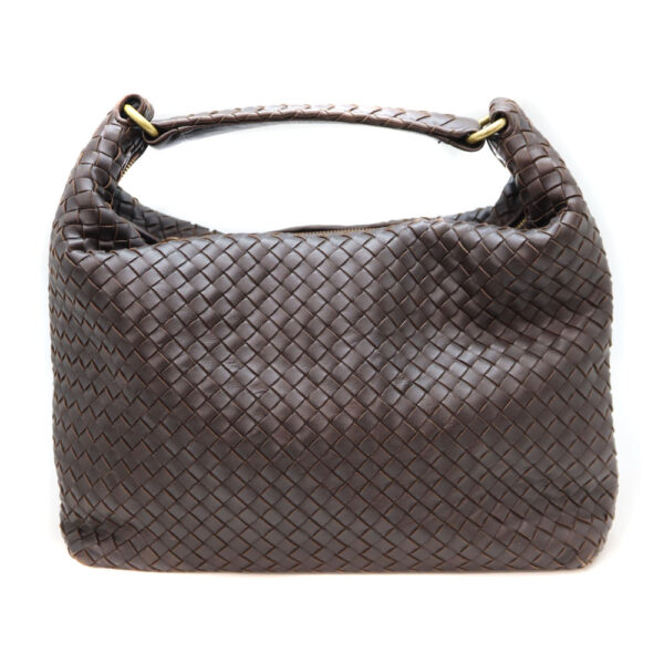 6930 1 Bottega Veneta Shoulder Bag Leather Brown