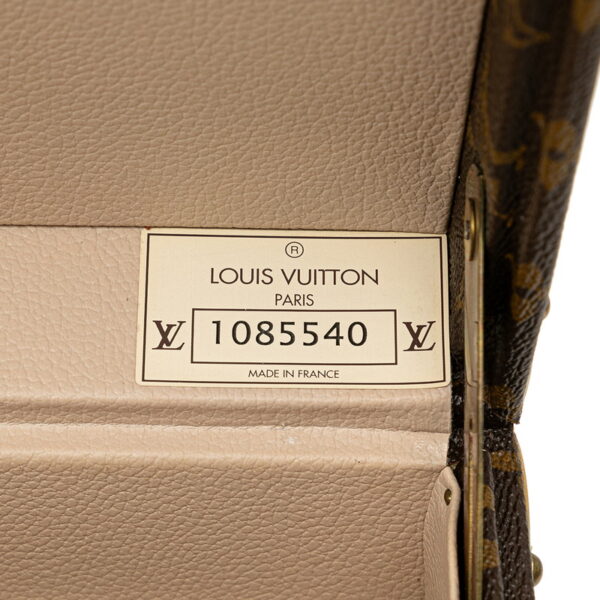 6ncrbm1quwq5i77y 8 Louis Vuitton Monogram Boite Flacon Vanity Bag Brown