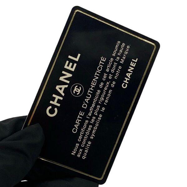 6sbb a2958380 10 Chanel Matelasse Coco Mark Lambskin Chain Shoulder Pochette Black