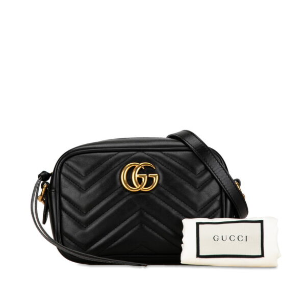 6y3aql5z49gm7mxi 10 Gucci GG Marmont Quilted Crossbody Bag Black