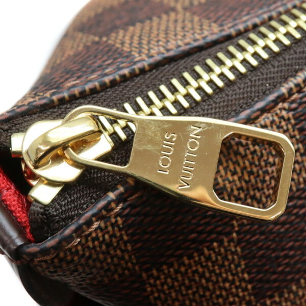 70 11 Louis Vuitton Totally MM Tote Bag Damier Canvas Ebene Brown