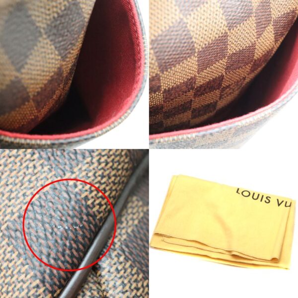 70 12 Louis Vuitton Totally MM Tote Bag Damier Canvas Ebene Brown