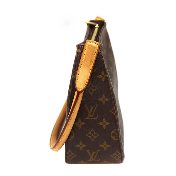 7022 3 Louis Vuitton Looping MM Handbag Monogram Brown