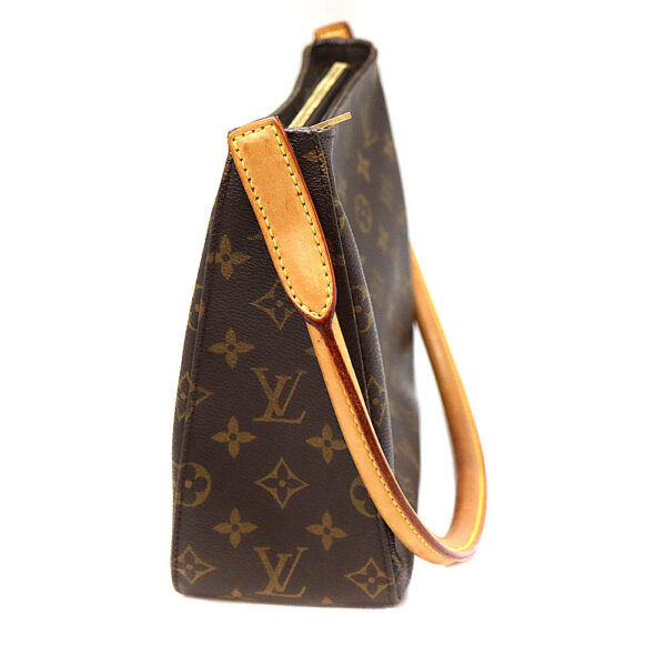 7022 4 Louis Vuitton Looping MM Handbag Monogram Brown