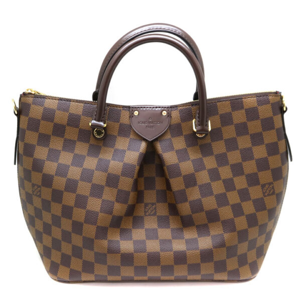 7023 1 Louis Vuitton Sienna MM 2WAY Bag Damier Brown