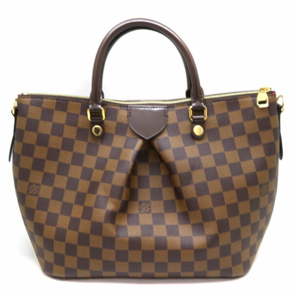 7023 2 Louis Vuitton Sienna MM 2WAY Bag Damier Brown