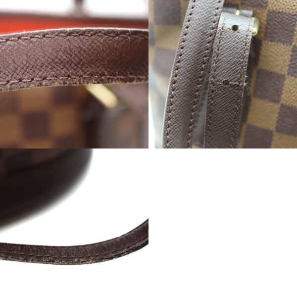 7023 8 Louis Vuitton Male Handbag Damier Ebene Brown