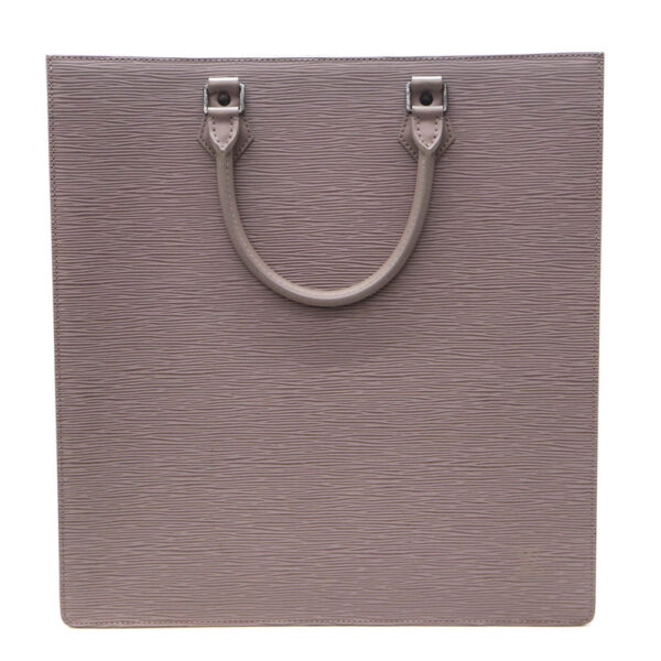 7024 1 Louis Vuitton Sac Plat Bag Epi Leather Gray