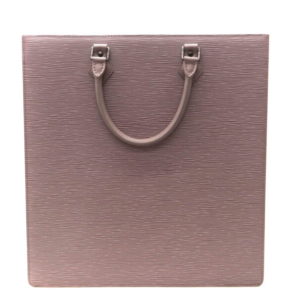 7024 2 Louis Vuitton Sac Plat Bag Epi Leather Gray