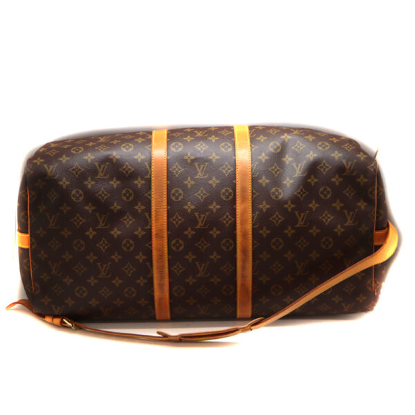 7058 5 Louis Vuitton Keepall Bandouliere 55 Bag Monogram Canvas Brown