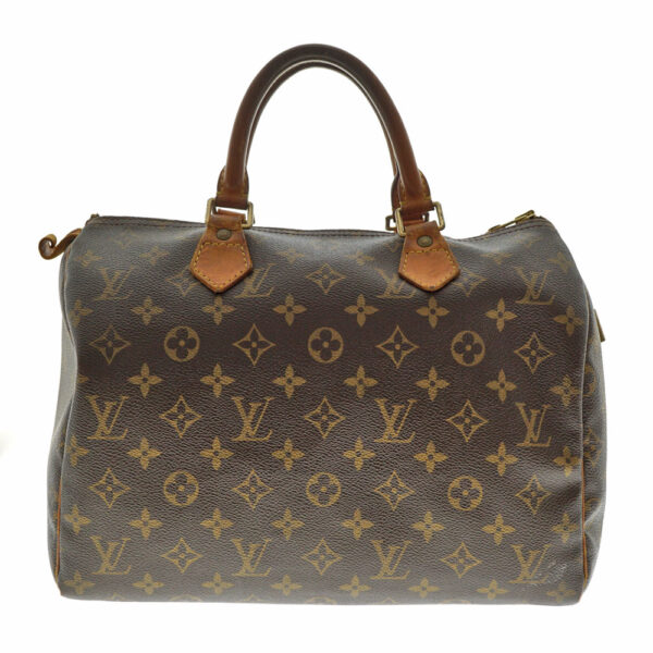 71 Louis Vuitton Speedy 30 Monogram Canvas Bag Brown