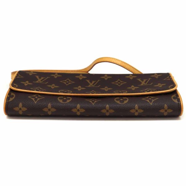 7182 5 Louis Vuitton Pochette Twin GM Shoulder Bag Monogram Brown