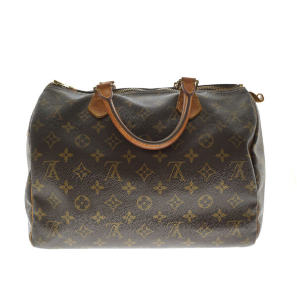 72 Louis Vuitton Speedy 30 Monogram Canvas Bag Brown