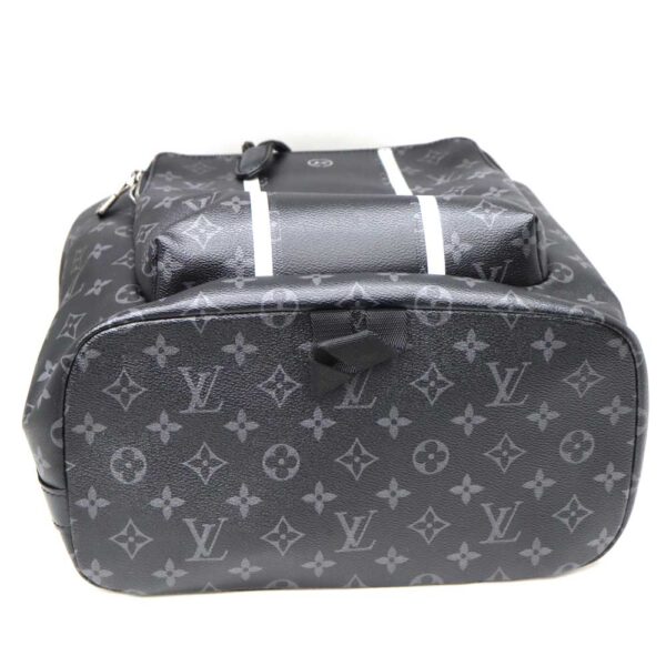 7277 5 Louis Vuitton Zack Backpack Monogram Canvas Gray