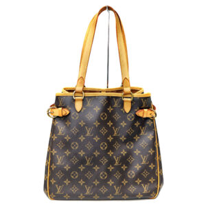 730 1 Louis Vuitton Kensington Damier Leather Tote Bag Shoulder Bag Brown