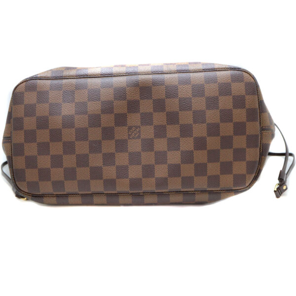 7310 5 Louis Vuitton Neverfull MM Tote Bag Damier Canvas Brown