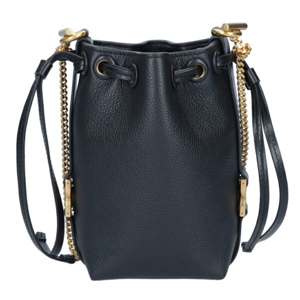 73314 2 Chloe Marcie Micro Bucket Shoulder Bag Black