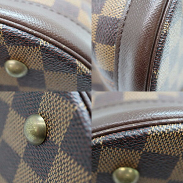 7351 6 Louis Vuitton Male Handbag Damier Ebene Canvas Brown