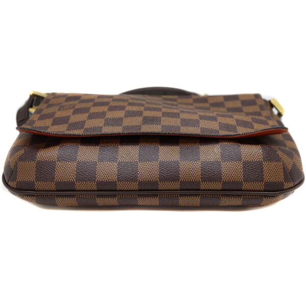 7365 5 Louis Vuitton Musette Tango Long Shoulder Bag Damier Canvas Brown