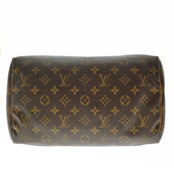 74 Louis Vuitton Speedy 30 Monogram Canvas Bag Brown