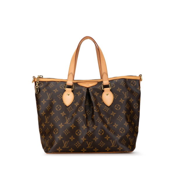 74tczqzznu8vx7cm 1 Louis Vuitton Monogram Palermo PM Handbag Brown