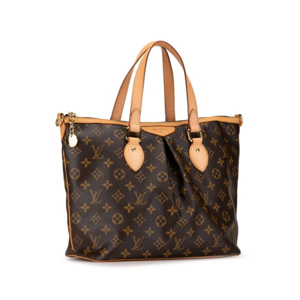 74tczqzznu8vx7cm 2 Louis Vuitton Monogram Palermo PM Handbag Brown