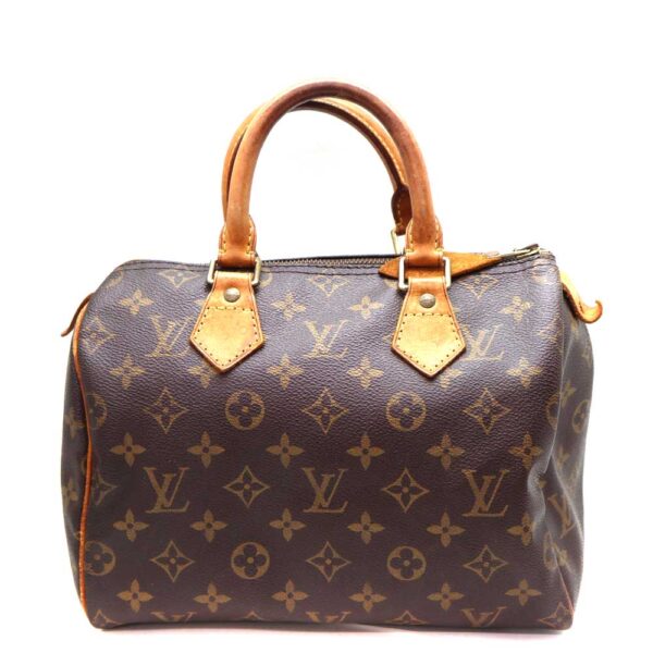 7513 1 Louis Vuitton Speedy 25 Handbag Monogram Canvas Brown