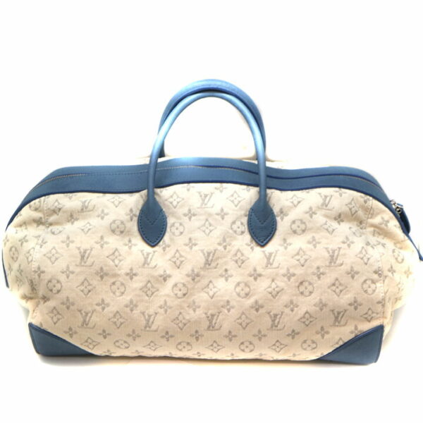 7518 2 Louis Vuitton Speedy Round GM 2WAY Bag Monogram Denim