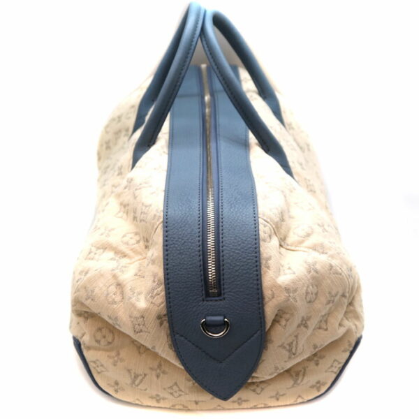 7518 4 Louis Vuitton Speedy Round GM 2WAY Bag Monogram Denim