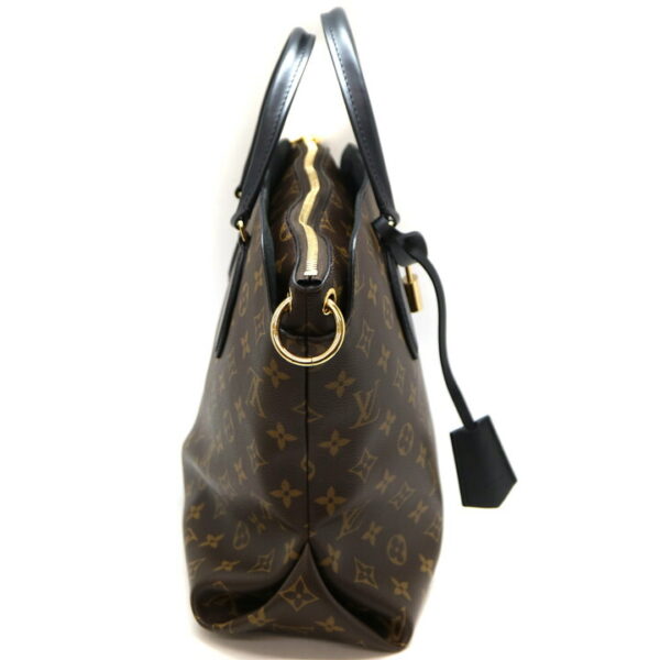 7523 4 Louis Vuitton Flower Zipped Tote Bag 2WAY Monogram Brown