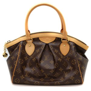 7633 1 Louis Vuitton Mini Bouzas Monogram Shoulder Bag Brown