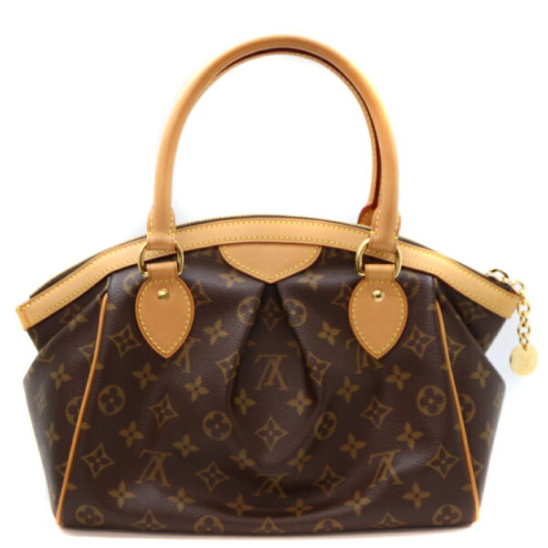 7633 2 Louis Vuitton Tivoli PM Handbag Monogram Canvas Brown