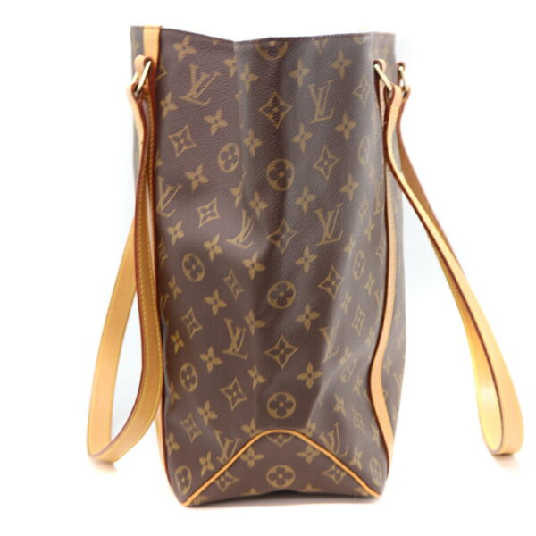 7637 3 Louis Vuitton Sac Shopping Tote Bag Monogram Canvas Brown