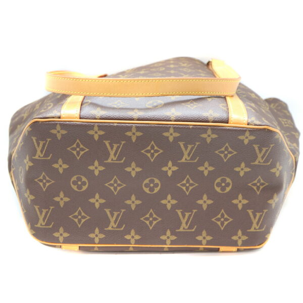 7637 5 Louis Vuitton Sac Shopping Tote Bag Monogram Canvas Brown