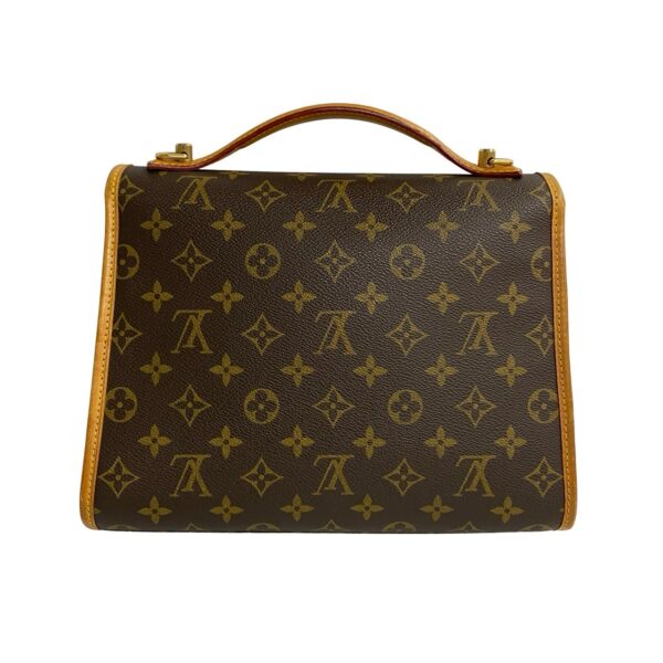 764k763 21440 9 Louis Vuitton Bel Air 2WAY Handbag Monogram Leather Brown Tea