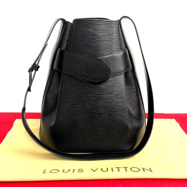 764k764 21219 1 Louis Vuitton Sac De Paul PM Shoulder Bag Epi Leather Noir