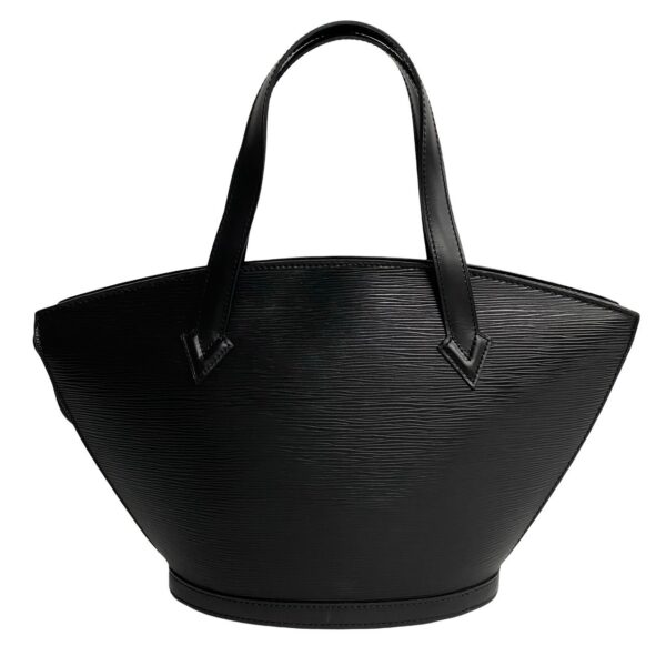 766l764 21072 5 Louis Vuitton Saint Jacques Mini Tote Bag Epi Leather Noir