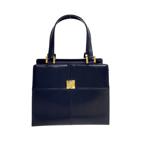 766l766 22027 2 Yves Saint Laurent YSL Leather Mini Tote Bag Navy