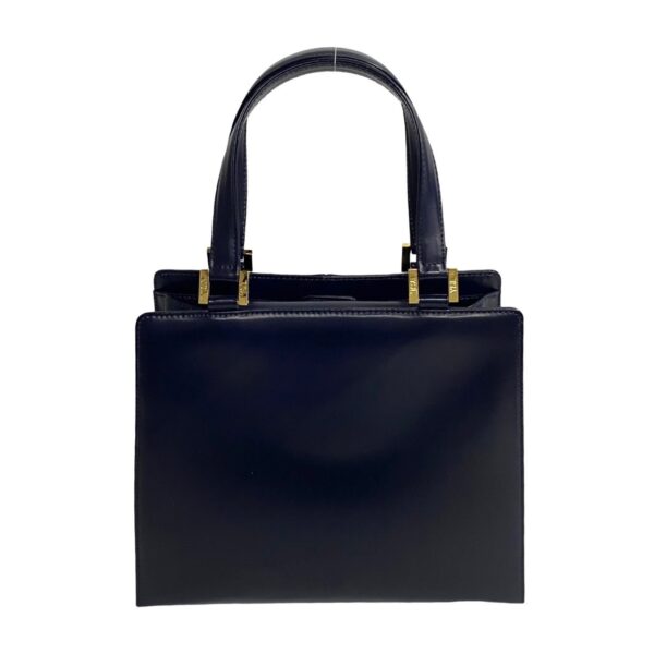 766l766 22027 5 Yves Saint Laurent YSL Leather Mini Tote Bag Navy