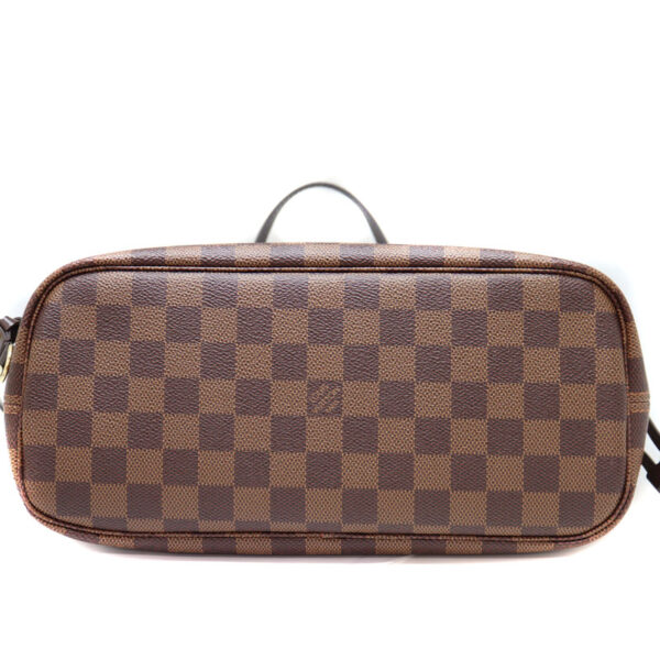 7690 5 Louis Vuitton Neverfull PM Tote Bag Damier Canvas Brown