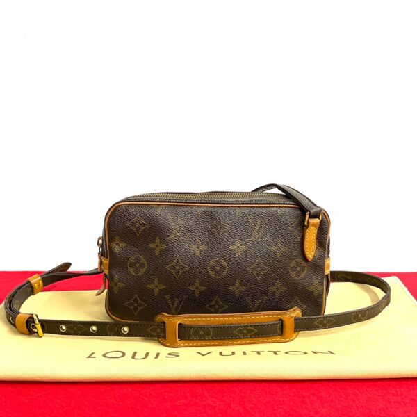 769l765 18170 1 Louis Vuitton Marly Bandouliere Mini Shoulder Bag Monogram Leather Brown