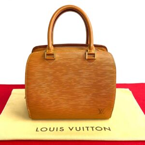 769l766 30965 1 Louis Vuitton Mira MM Taurillon Cowhide Khaki Handbag 2way