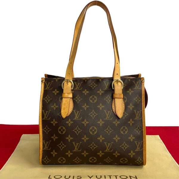 770a770 22899 1 Louis Vuitton Popincourt Mini Tote Bag Monogram Leather Brown