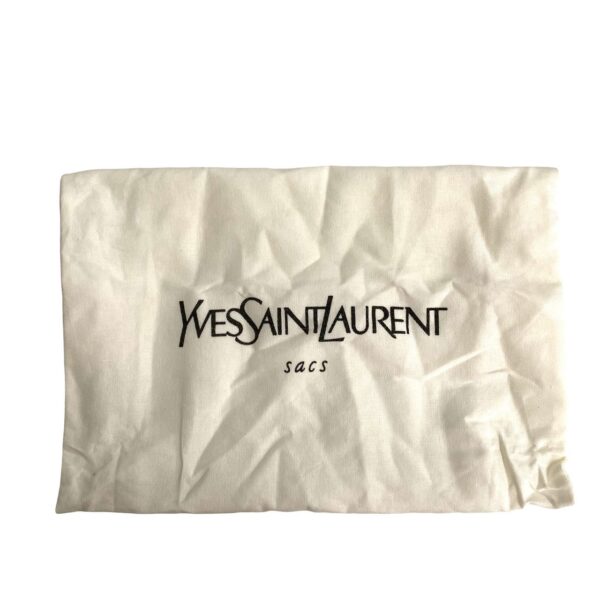 776b776 18090 10 Yves Saint Laurent YSL Leather Mini Tote Bag Black