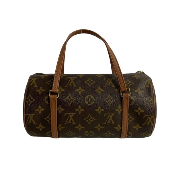 776b776 20830 5 Louis Vuitton Papillon Mini Bag Monogram Leather Brown