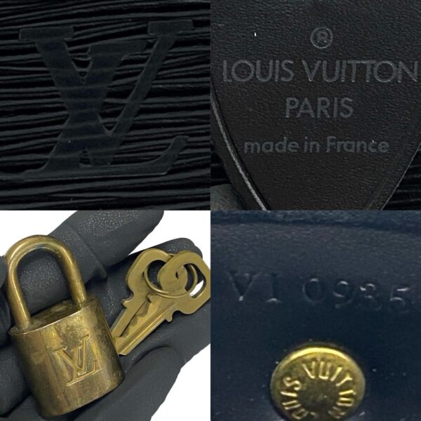 776b776 31638 3 Louis Vuitton Speedy 25 Mini Bag Epi Leather Black Noir