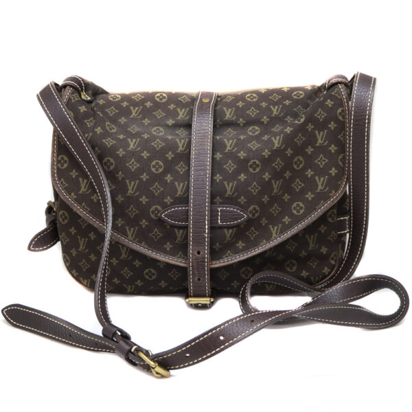 7779 1 Louis Vuitton Saumur 30 Shoulder Bag Brown