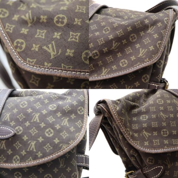 7779 14 Louis Vuitton Saumur 30 Shoulder Bag Brown