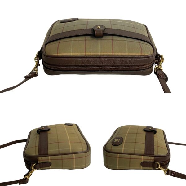 777b777 24864 6 Burberry Nova Check Shadow Horse Canvas Shoulder Pochette