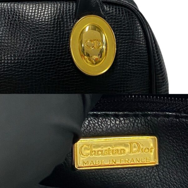 779c779 27732 4 Christian Dior CD Leather Mini Handbag Black